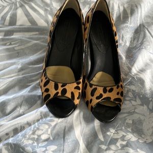 Leopard print shoes